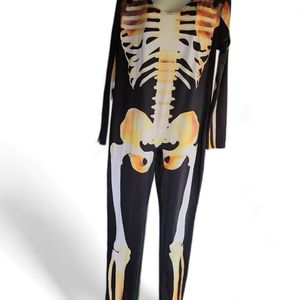 Skeleton skull  adult  One Piece costume for Halloween 2XL
